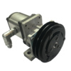 Hydraulic pump assembled to an electromagnetic clutch